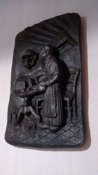 Płaskorzeźba odlew gipsowy - obraz 3D rzeźba