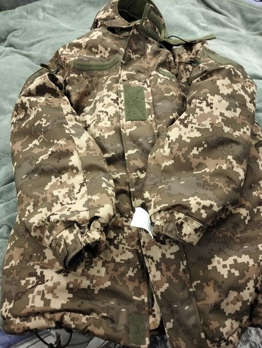 Куртка вітроволозахисна зимова 46/4 нова   пікселі