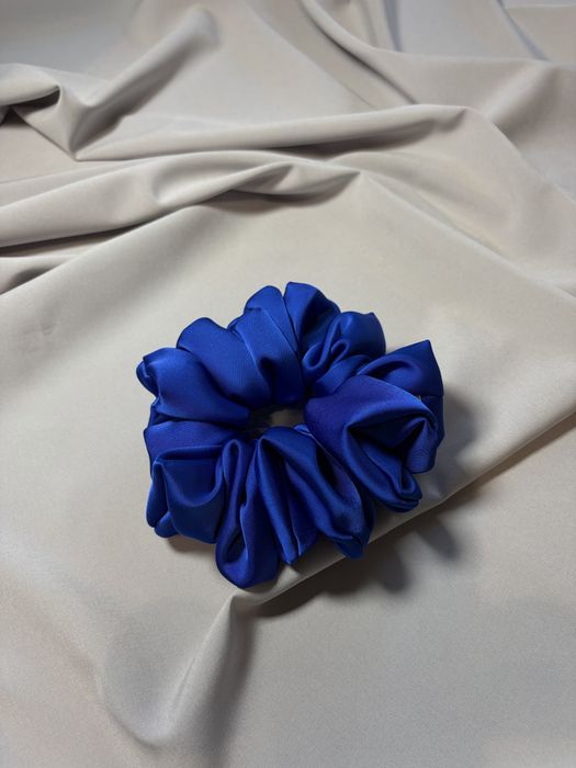 Scrunchie zestaw kolor Kobalt
