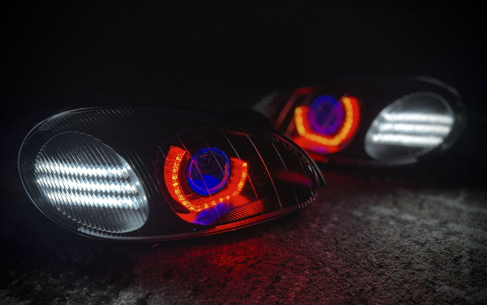 Тюнинг оптики ланос