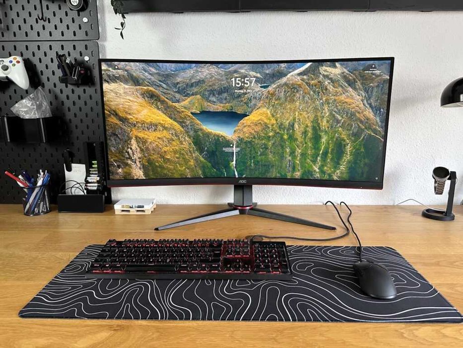 Monitor Gamming Ultrawide 34 144hz AOC CU34G2X 2K