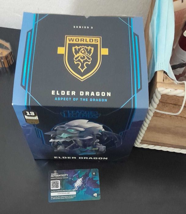 Riot series3 #13 Elder Dragon com caixa