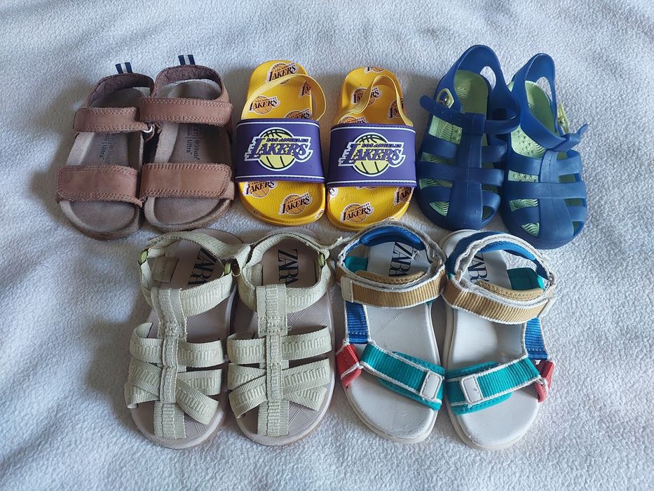 Сандалі Zara, Next, Lakers,