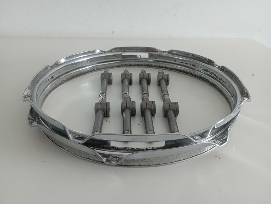 Aros  Gibraltar 12"  2.3mm + 8 Lugs para tarola!