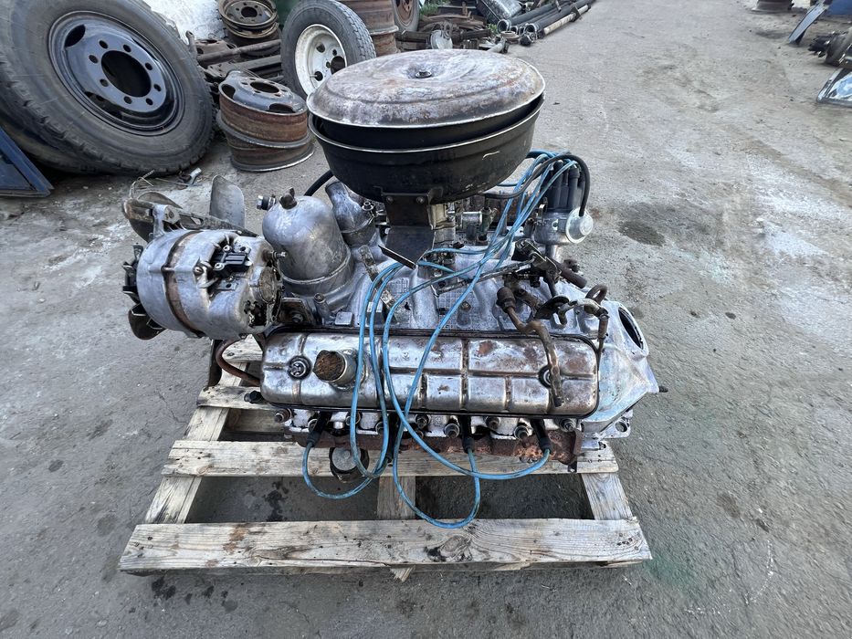Мотор двигун Газ 53 Газ 3307 Паз після ремонту