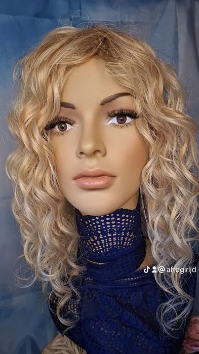 Topper afroloki ręcznie tkany na zamówienie