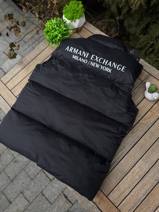 Жилетка Armani Exchange A|X / пуховая безрукавка Armani / весна