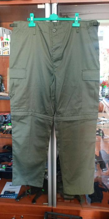 Spodnie Bojówki BDU Miltec Olive z odpinanymi nogawkami 2w1 r. XXL pas106
