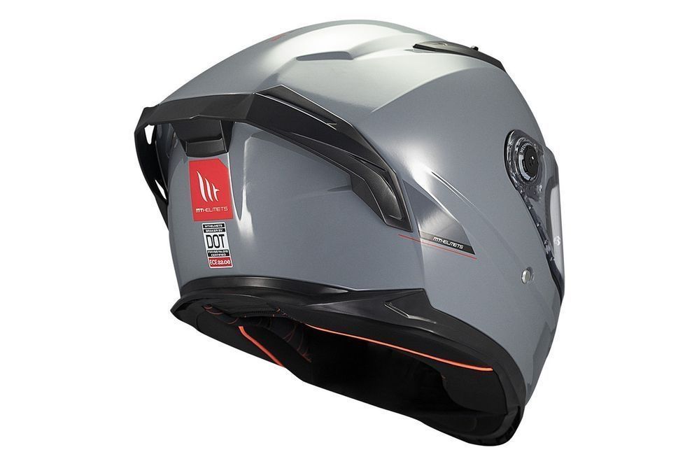 Шолом мото MT helmets braker sv шлем інтеграл іспанський сірий Grey