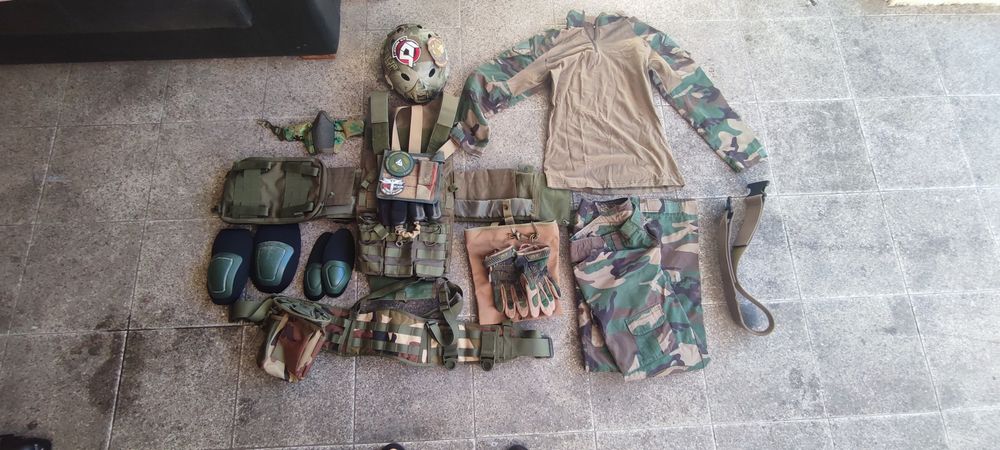 Equipamento Airsoft e acessorios