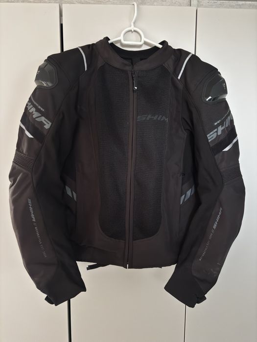 Kurtka Motocyklowa Tekstylna Shima MESH PRO 2.0 BLACK czarny