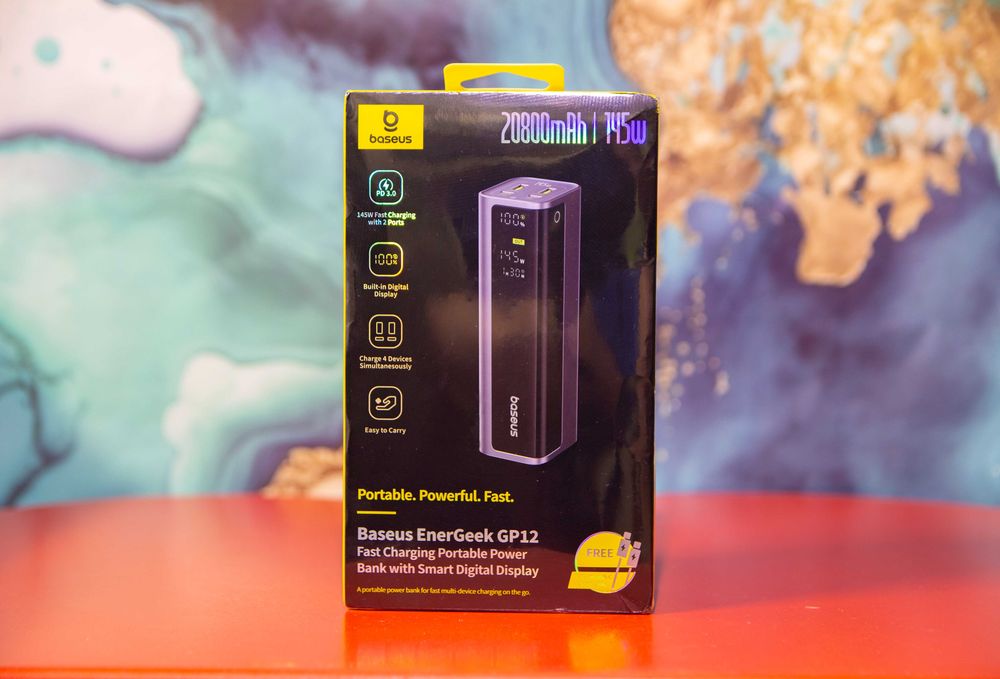 25000mAh/145W! ПаверБанк Baseus EnerFill FC41|2 Type-C|Для ноутбука