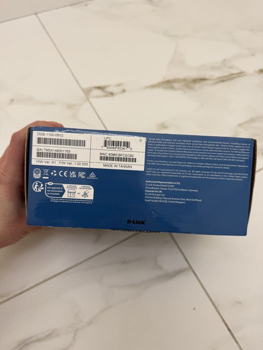 комутатор D-Link DGS-1100-08V2