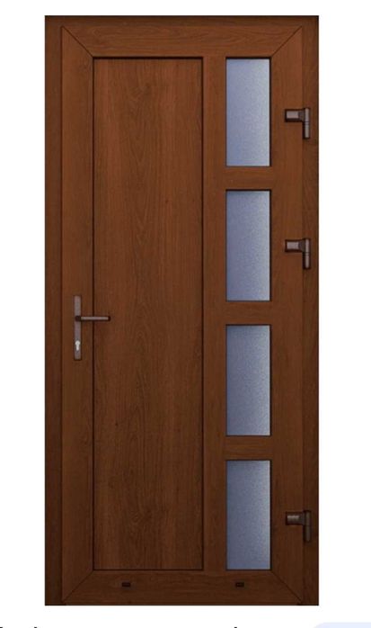 Двери металло пластиковые Стеко 80*210см Steko Скидка 40%