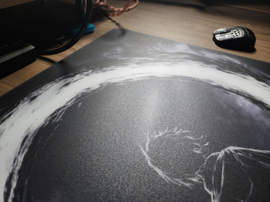 Tekkusai Singularity (склопад, скляний килимок для миші)