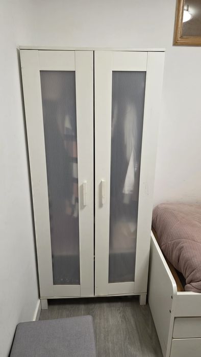 Mobilia Quarto completo solteiro Branco