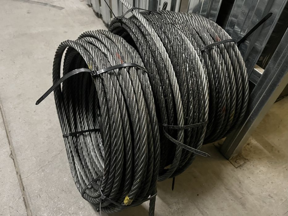 Liny stalowe 6mm 12mm 14mm