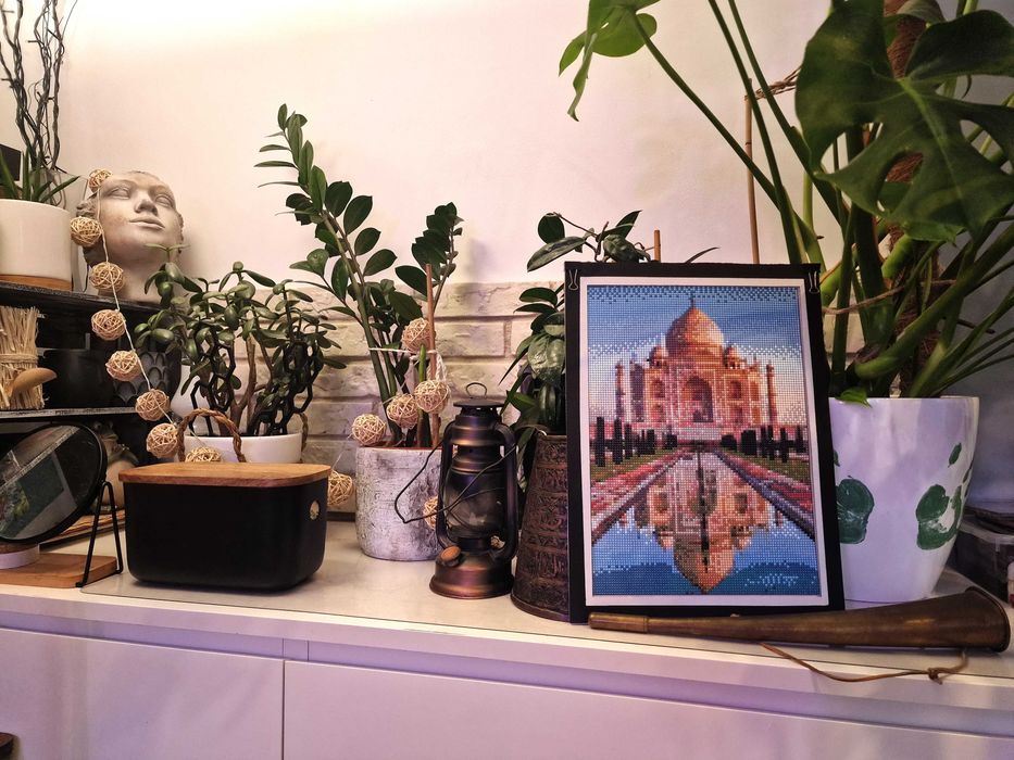 5D DIY Haft diamentowy Indie, Tadż Mahal