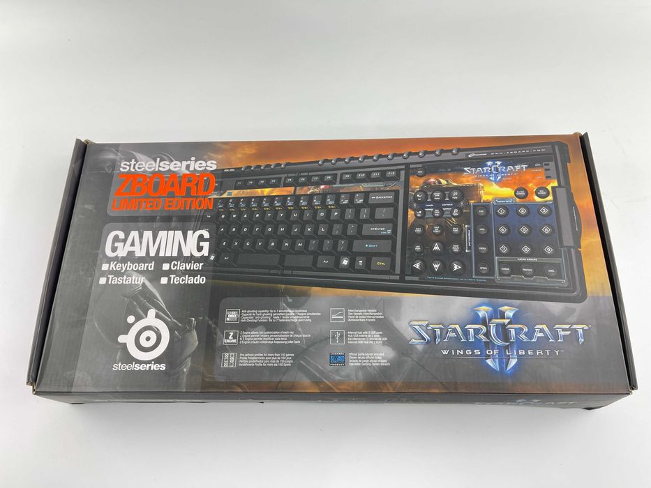 Ексклюзивна клавіатура SteelSeries StarCraft II Limited Edition Zboard