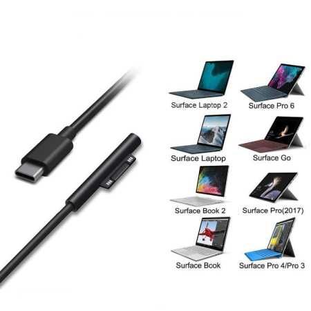 Kabel USB-C 1,5 metrów do Microsoft Surface
