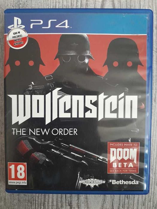 Gra Wolfenstein The New Order Polska Wersja PS4/PS5 Playstation