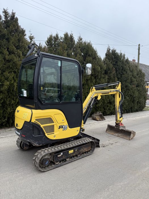 Minikoparka Yanmar SV18