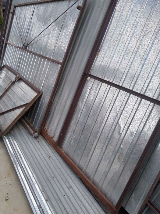 Garaz blaszaka blaszany  6 x 6