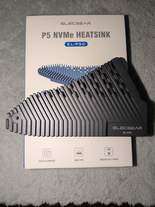 SSD для PS5 1Tb A-Data XPG GAMMIX S70 BLADE  +радіатор GLECGEAR EL-P5C