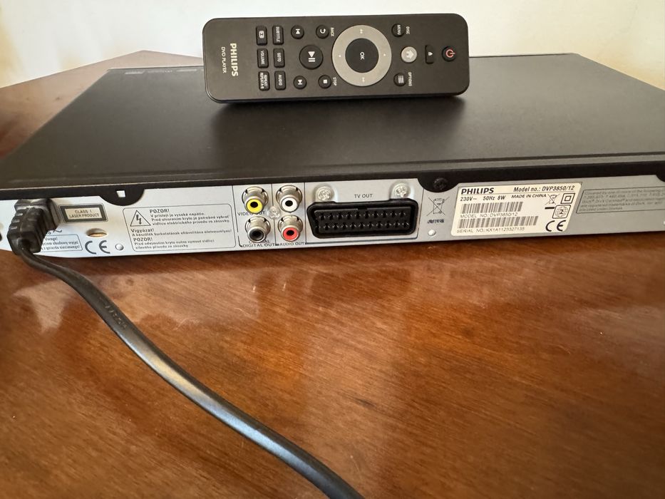 Leitor DVD Philips como novo