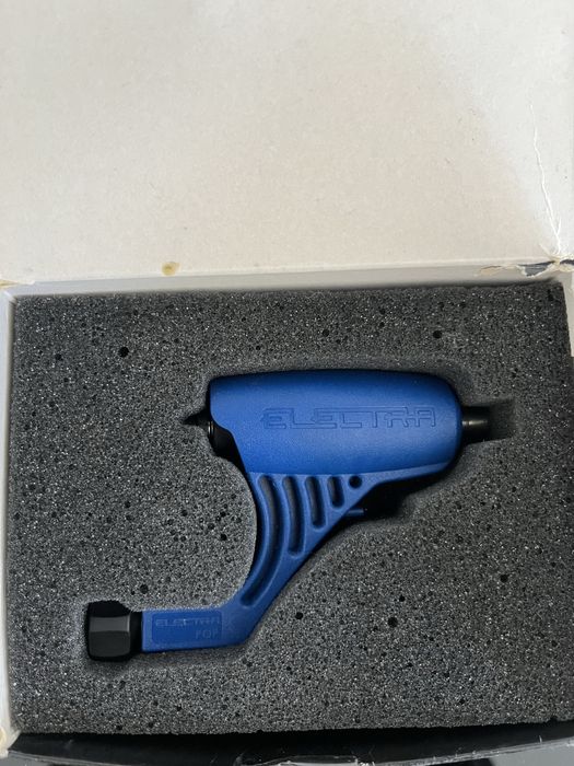 Máquina de Tatuagem Electra Pop + Fonte Electric Ink +Cabo Alimentação