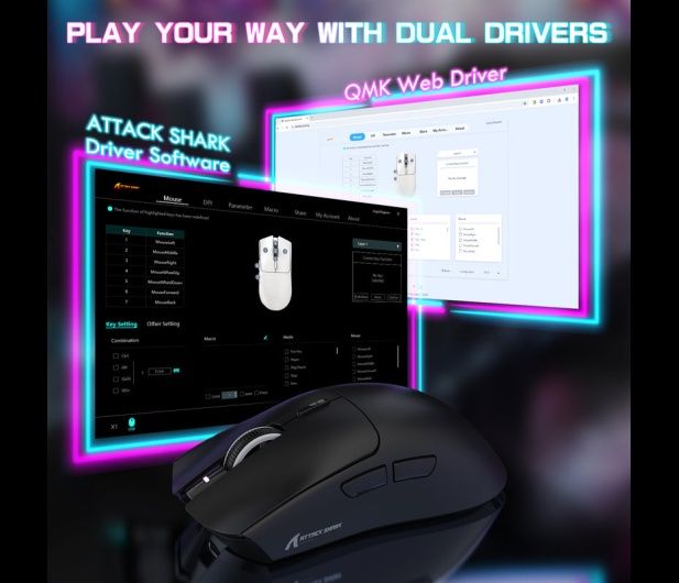 Mysz Attack Shark X1
