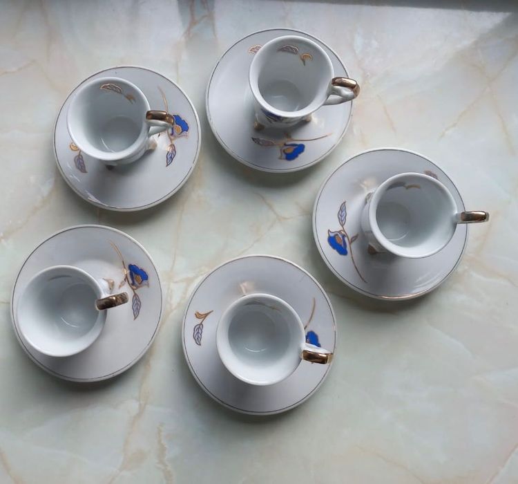 Conjunto chávenas café - Nunca usado