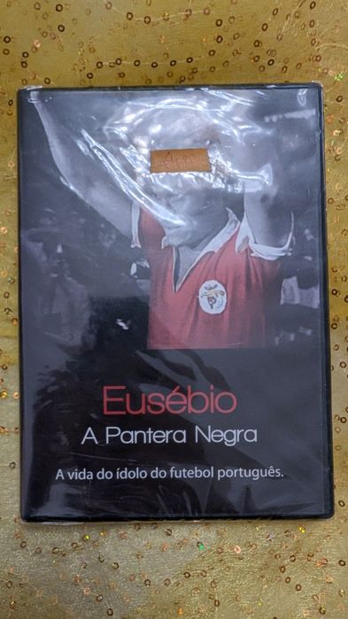 DVD do Eusébio " A Pantera Negra " novo a estrear