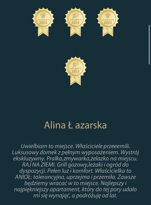 Apartament GLAMOUR GNIEZNO na doby