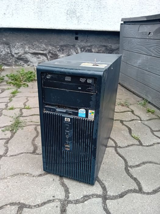 Retro PC HP Compaq dx2200 - OKAZJA DLA PASJONATA kompletny (ok. 2006 rok)