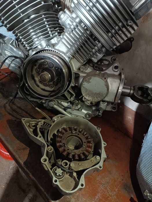 Двигун Yamaha Drag Star XVS 400