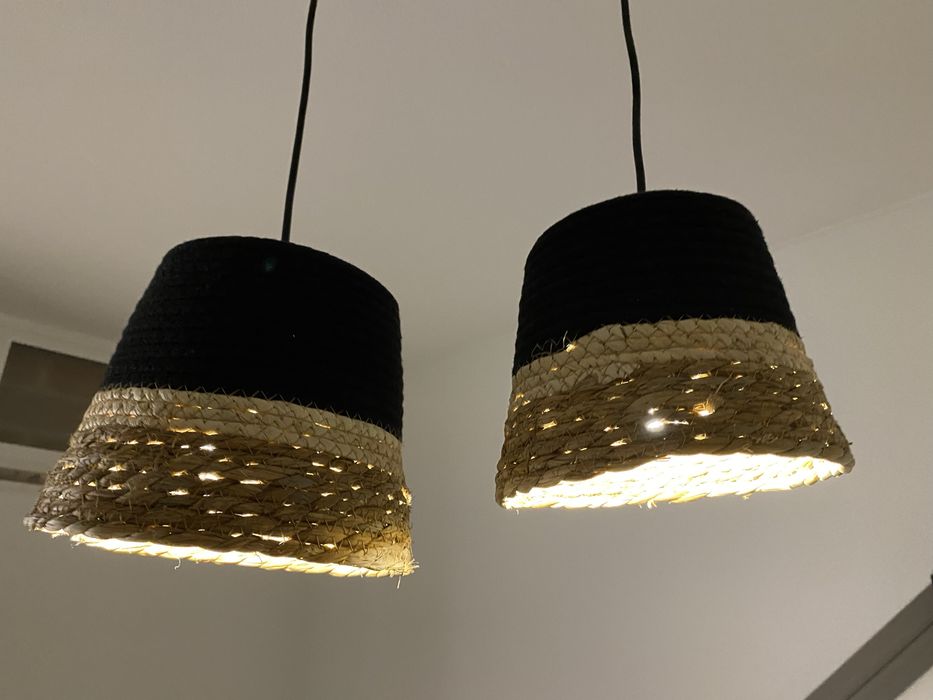 Candeeiro Suspenso Rustico  NOVO