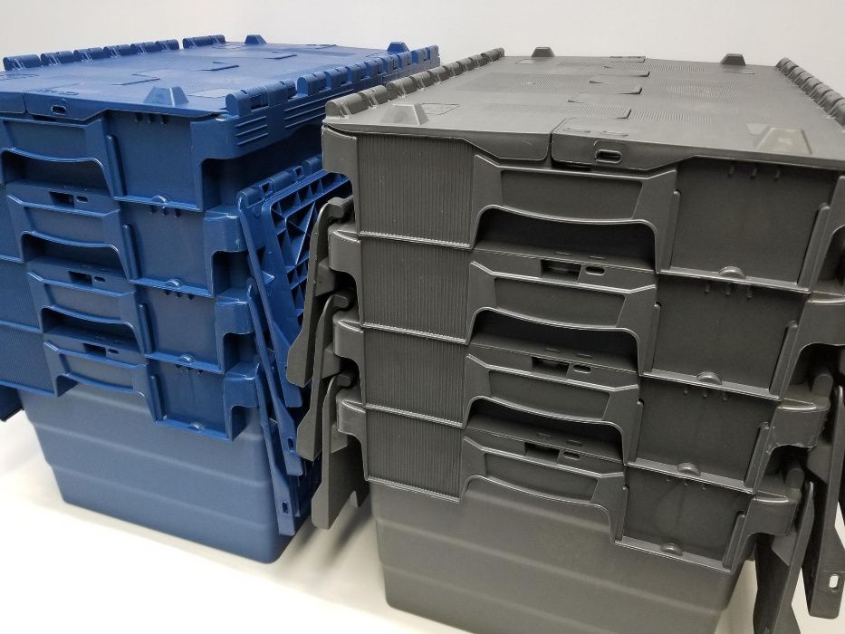 Pojemnik Kurierski Transportowy Magazynowy Skrzynka Kosz 60x40x32cm