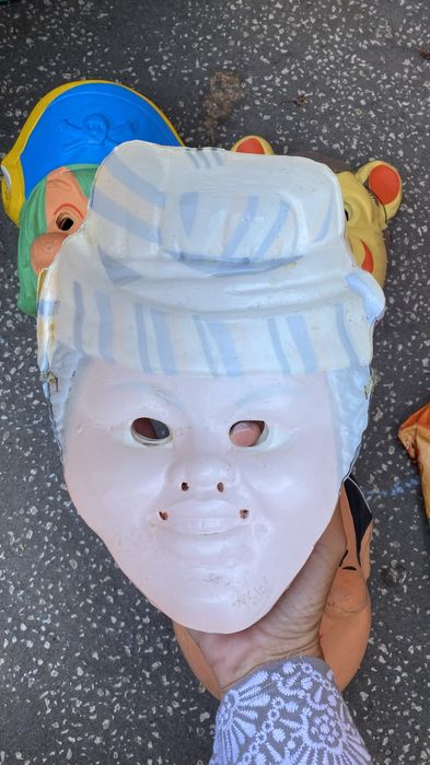 Antigas mascaras carnaval