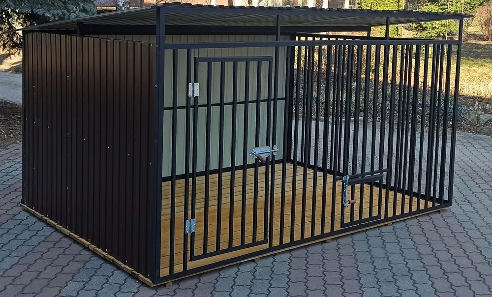 Вольер для собак, 3.0*2.5 профиль "Эконом 3" сборно-разборной.