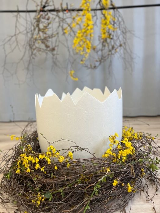 Wyjątkowa dekoracja do sesji świątecznych! - DUŻA SKORUPKA JAJKA!