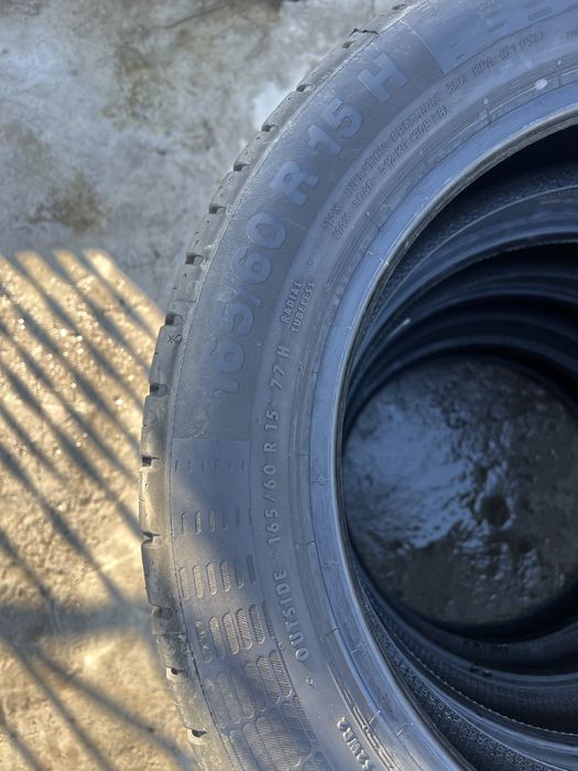 Шини нові літо 165/60 r15 continental contiecocontact5