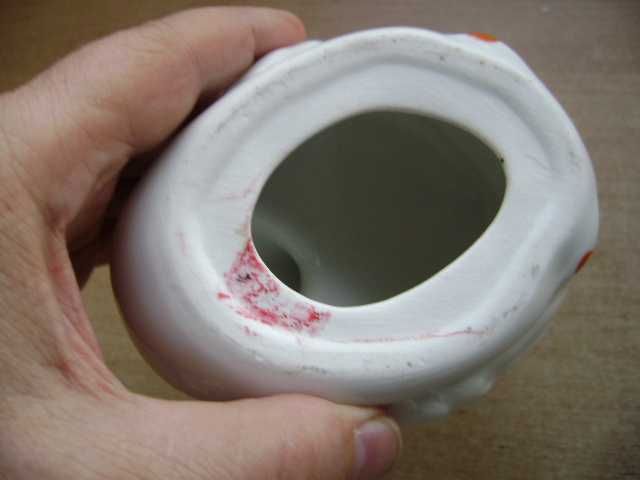 Starocie z PRL - PTAKI z porcelany = Figurka sygnowana do rozpoznania