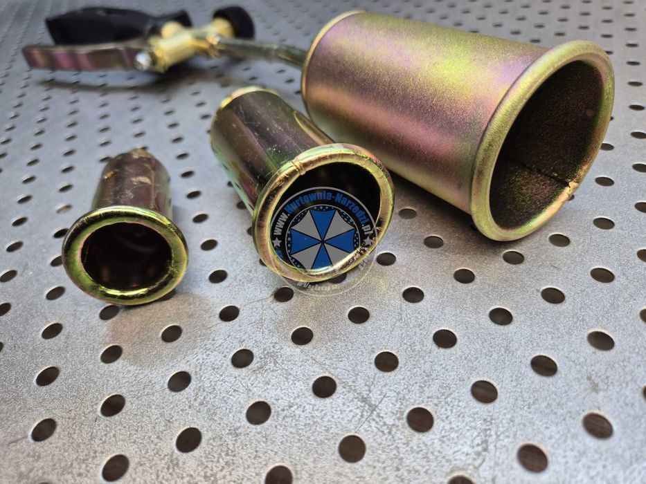 Palnik gazowy do papy dachowej 3 dysze + wąż Palnik gazowy do papy