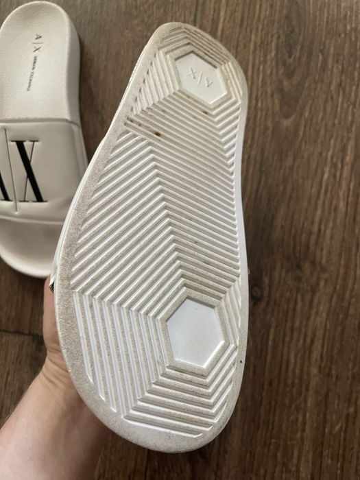 Шлепки Armani! Белые! Оригинал! Недорого!