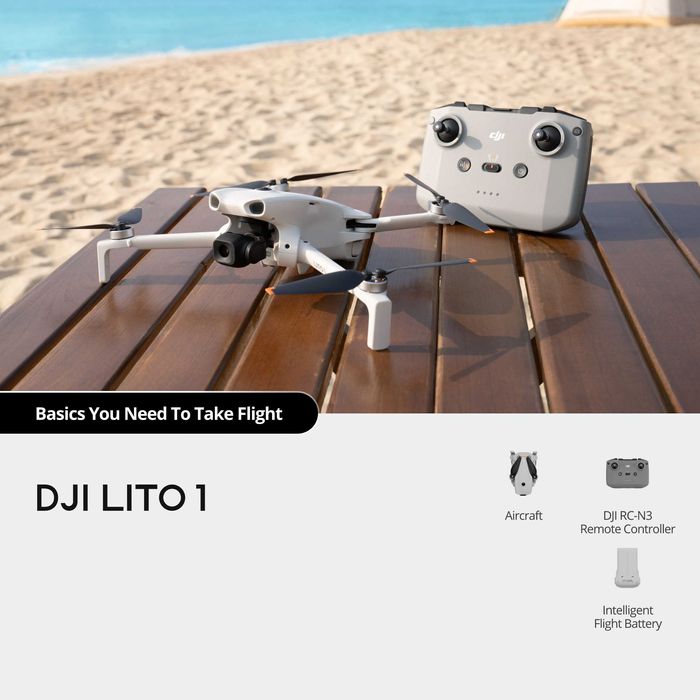 DJI Lito 1 | RC-N3 | 4K 60fps | SELADO | 3 ANOS DE GARANTIA