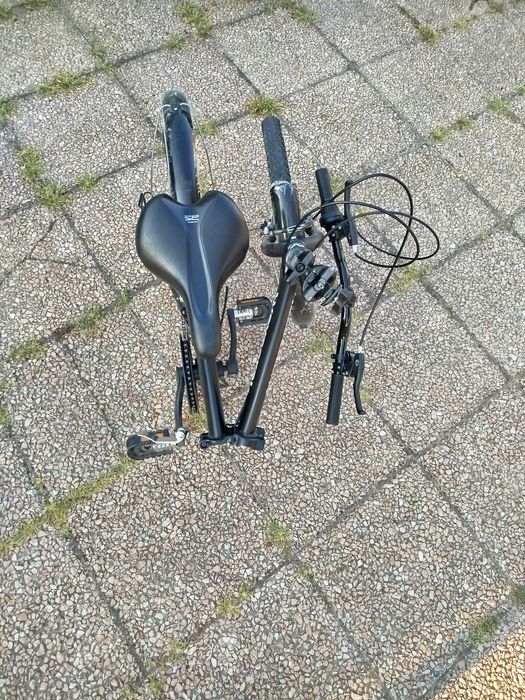 Bicicleta dobrável, com mudanças