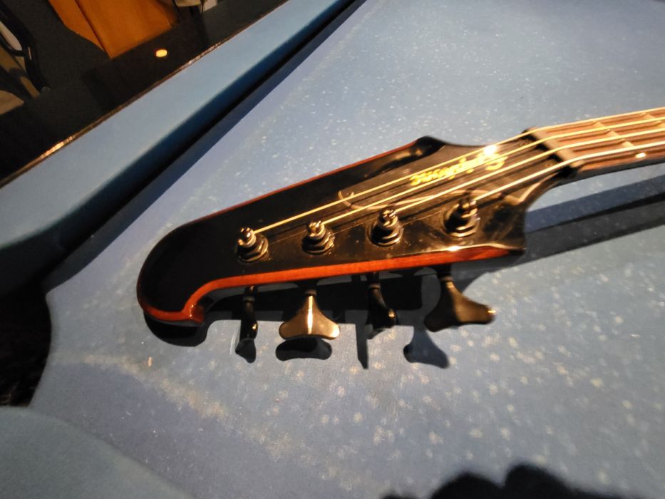 Baixo 4 Cordas - Epiphone Thunderbird IV VSB como Novo