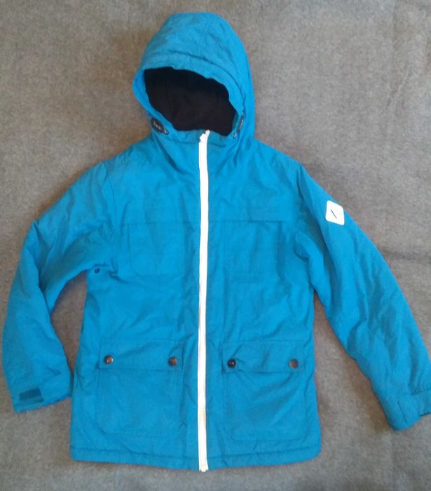 Next Фирменная красивая яркая голубая весенняя куртка