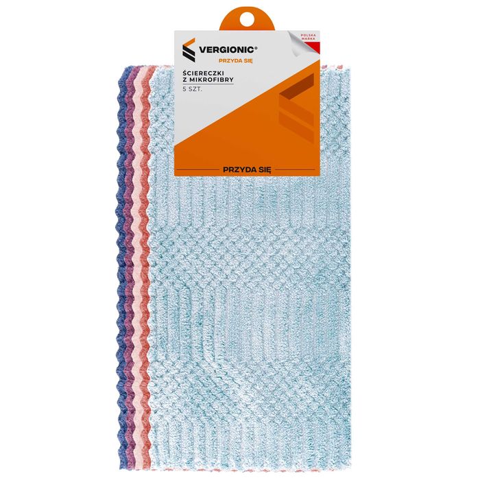 Ściereczki z mikrofibry 5 szt.